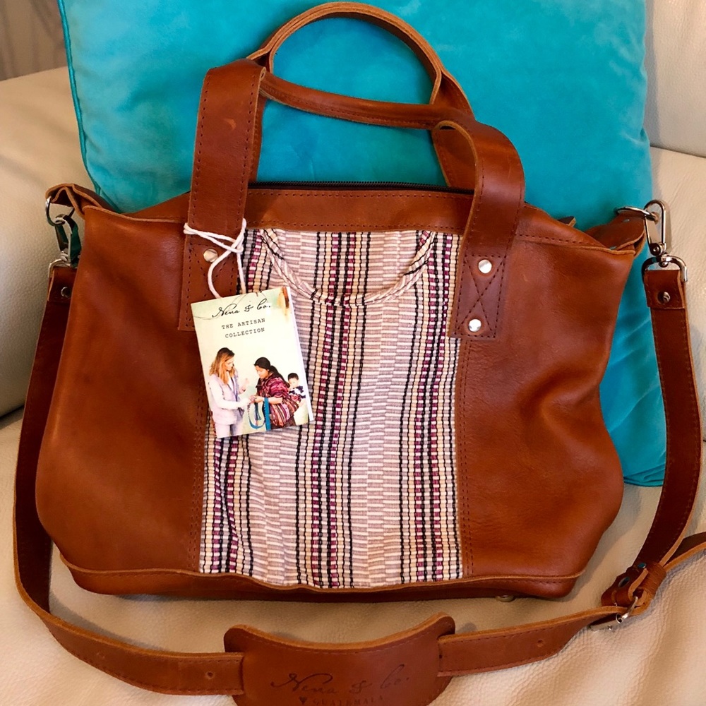 Nena & Co HTF Artisan Enlighten leather Sonia